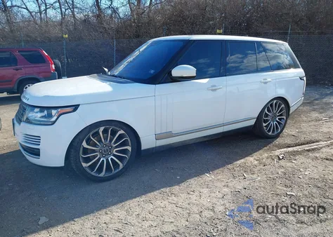 2017 Land Rover Range Rover 3.0L V6 Turbocharged Diesel Td6 z USA, uszkodzony, nr VIN SALGR2FK7HA355089